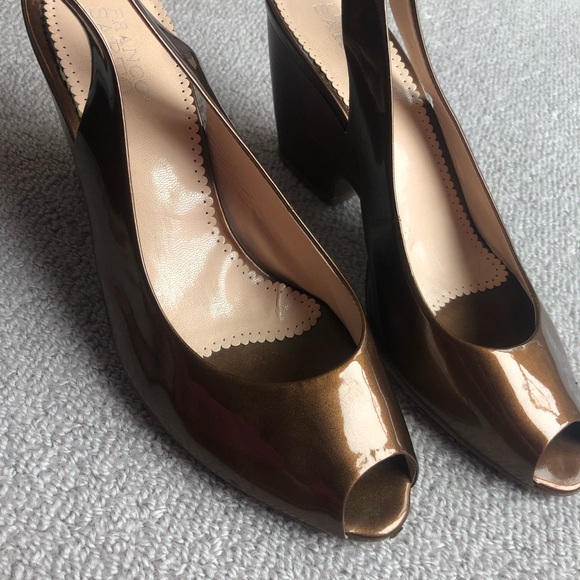 Franco Sarto Cooper Bronze Wedges - Picture 5 of 6